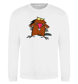 Свитшот Dagget beaver Белый фото