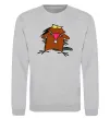 Свитшот Dagget beaver Серый меланж фото