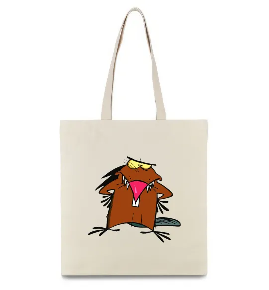Эко-сумка Dagget beaver Бежевый фото