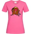 Женская футболка Dagget beaver Ярко-розовый фото
