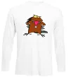 Лонгслив Dagget beaver Белый фото