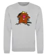 Свитшот Dagget beaver Серый меланж фото