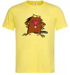 Мужская футболка Dagget beaver Лимонный фото