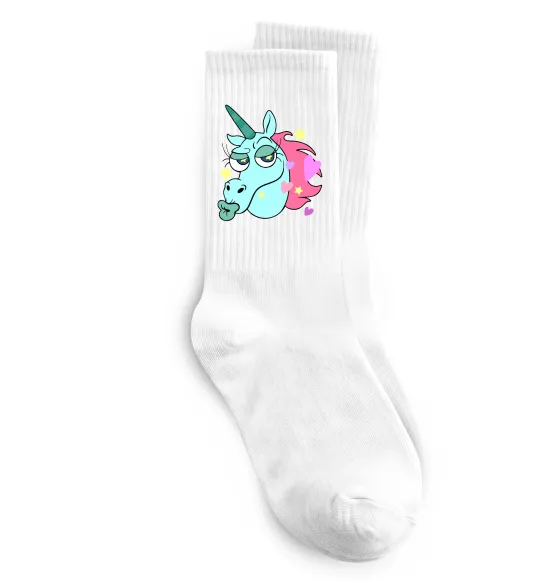 Носки Pony Head Белый фото