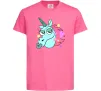 Детская футболка Pony Head Ярко-розовый фото