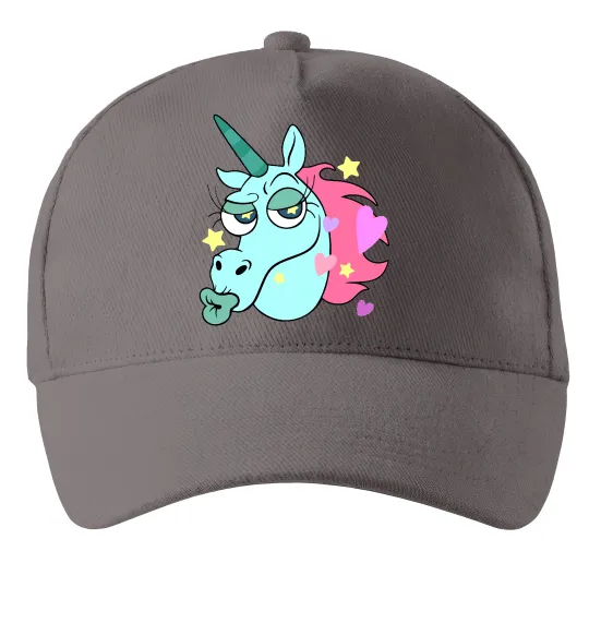 Кепка Pony Head Серый фото