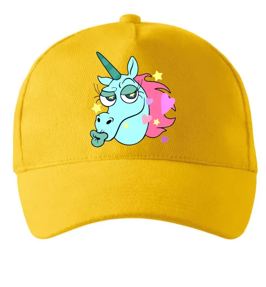 Кепка Pony Head Солнечно желтый фото