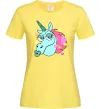Женская футболка Pony Head Лимонный фото