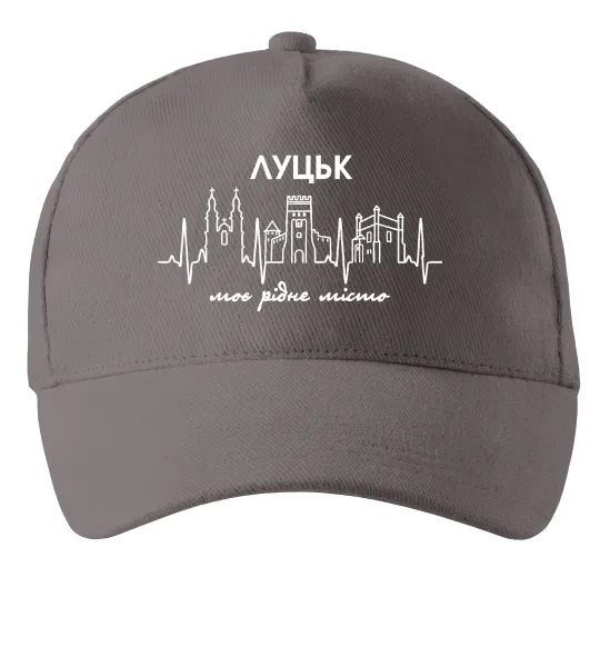 Кепка Луцьк моє рідне місто Серый фото