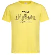 Чоловіча футболка Луцьк моє рідне місто Лимонний Чоловіча футболка Луцьк моє рідне місто Лимонний фото