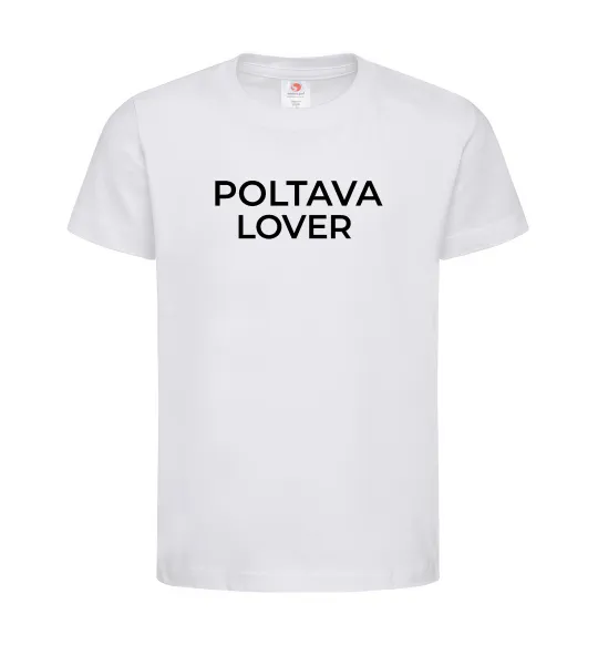 Дитяча футболка Poltava lover Білий фото