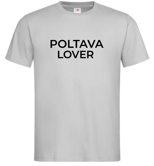 Чоловіча футболка Poltava lover Сірий фото