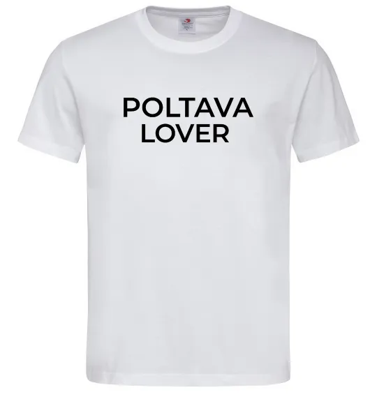 Чоловіча футболка Poltava lover Білий фото