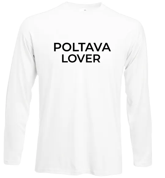 Лонгслів Poltava lover Білий фото