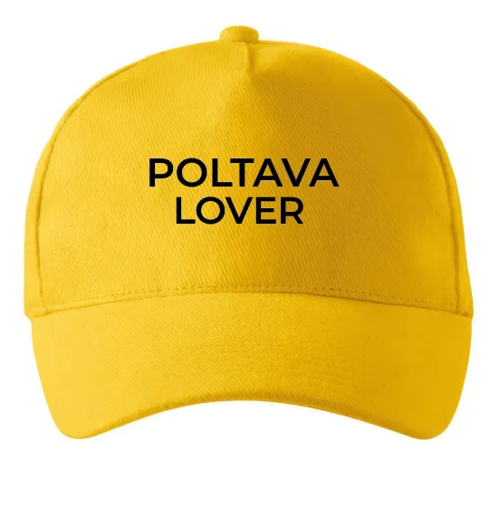 Кепка Poltava lover Сонячно жовтий фото