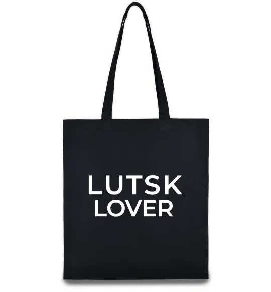 Еко-сумка Lutsk lover Чорний фото