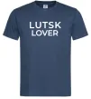 Чоловіча футболка Lutsk lover Темно-синій фото