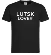 Чоловіча футболка Lutsk lover Чорний фото