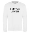 Світшот Lutsk lover Білий фото