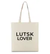 Еко-сумка Lutsk lover Бежевий фото
