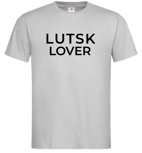 Чоловіча футболка Lutsk lover Сірий фото