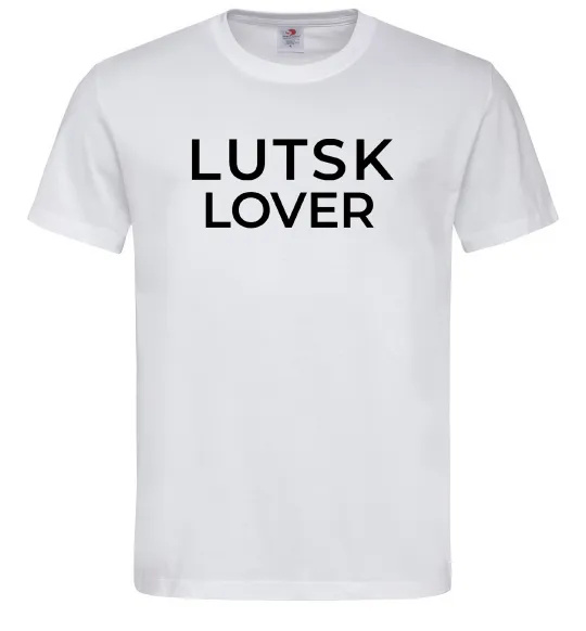 Чоловіча футболка Lutsk lover Білий фото