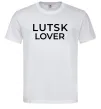 Чоловіча футболка Lutsk lover Білий фото