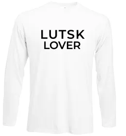 Лонгслів Lutsk lover Білий фото