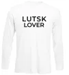 Лонгслів Lutsk lover Білий Лонгслів Lutsk lover Білий фото