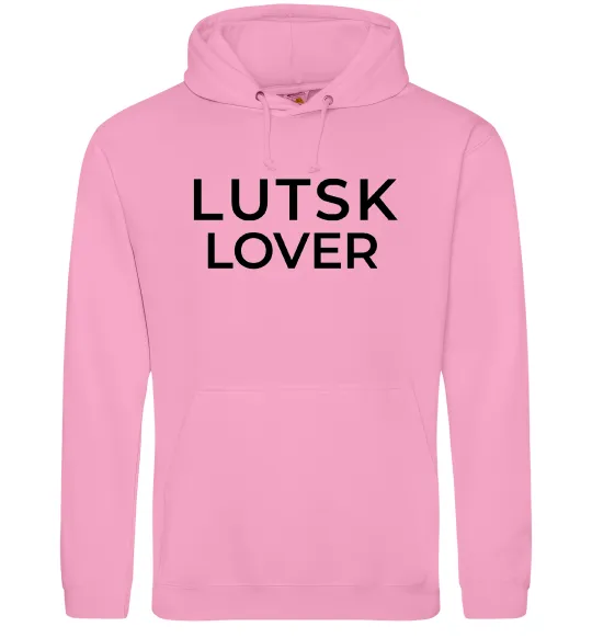 Чоловіча толстовка (худі) Lutsk lover Рожевий фото