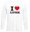 Лонгслів I love Lutsk Білий Лонгслів I love Lutsk Білий фото