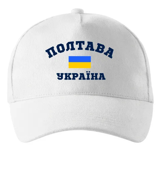 Кепка Полтава Україна Білий фото