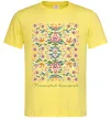 Мужская футболка Решетилівське килимарство Лимонный фото