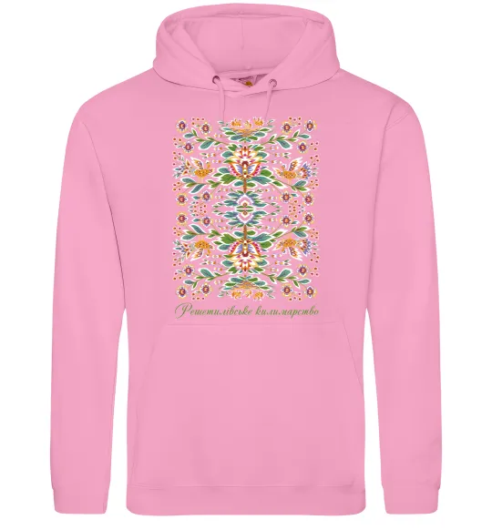 Жіноча толстовка (худі) Решетилівське килимарство Рожевий фото