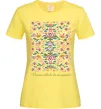 Женская футболка Решетилівське килимарство Лимонный фото