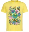 Мужская футболка Петриківський розпис Лимонный фото