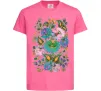 Детская футболка Петриківський розпис Ярко-розовый фото