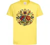 Детская футболка Петриківський розпис коло Лимонный фото