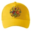 Кепка Петриківський розпис коло Солнечно желтый фото