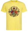 Мужская футболка Петриківський розпис коло Лимонный фото