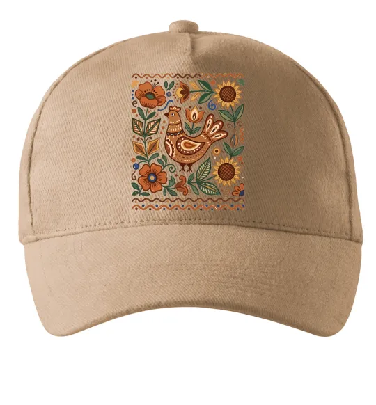 Кепка Опішнянська кераміка орнамент Песочный фото