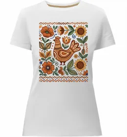 Женская премиум футболка