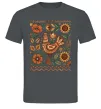 Мужская футболка Опішнянська кераміка орнамент Графит фото