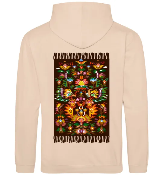 Мужская толстовка (худи) Решетилівський килим Песочный фото