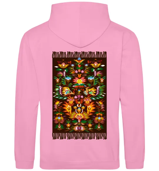 Жіноча толстовка (худі) Решетилівський килим Рожевий фото