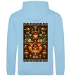 Жіноча толстовка (худі) Решетилівський килим Блакитний фото