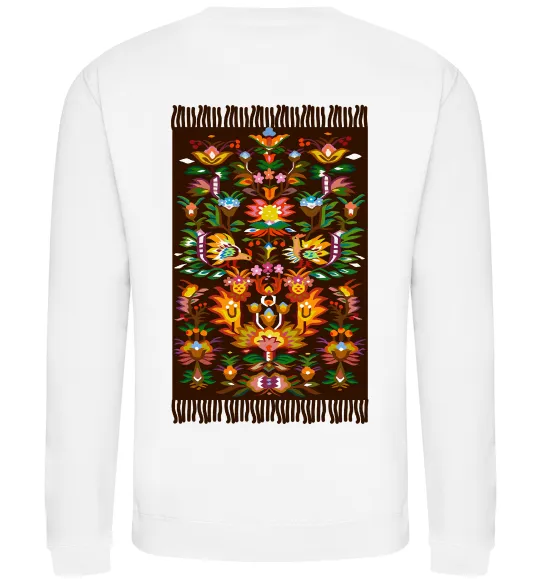 Свитшот Решетилівський килим Белый фото