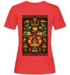 Женская футболка Решетилівський килим Красный фото