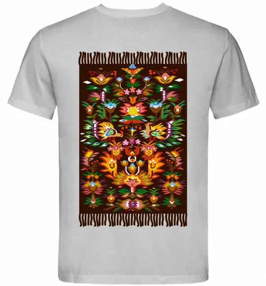 Мужская футболка Решетилівський килим Серый фото