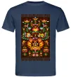 Мужская футболка Решетилівський килим Темно-синий фото